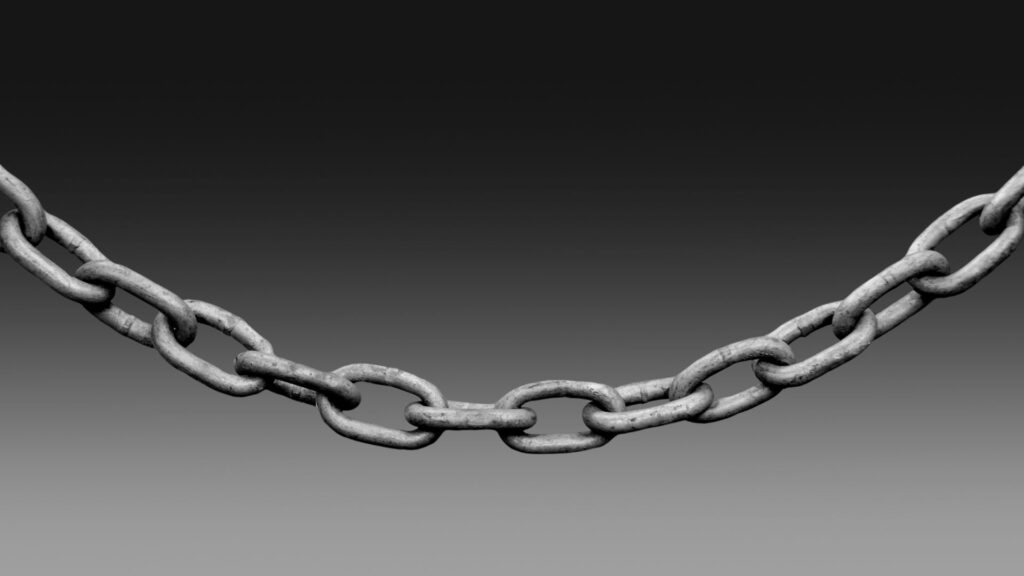 Chain of links.